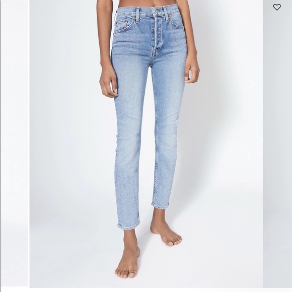 Re/Done Skinny Jeans 25 NWT - Picture 3 of 6